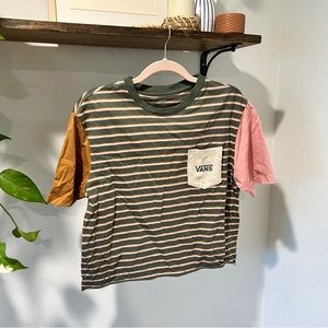 Vans cropped tee